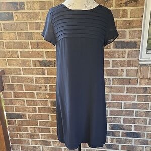Natan black silk dress